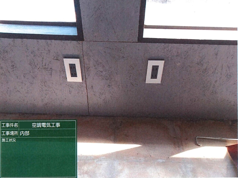 某トレーニングジム空調電気工事